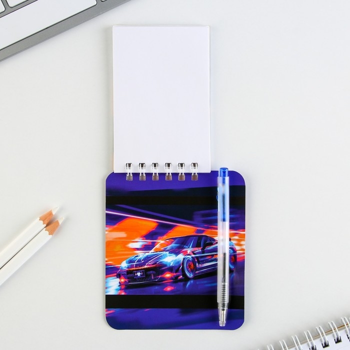 Подарочный набор &laquo;Будь первым&raquo; блокнот А7, 32 листа, мини-ручка синяя паста, пишущий узел 0.5 мм