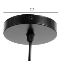 Светильник 1955/1BK E27 40Вт черный 27х27х20-170 см Светильник 1955/1BK E27 40Вт черный 27х27х20-170 см