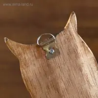 Панно "Совушки" дерево 14х1,5х25 см
