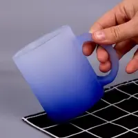 Кружка Grade Fade для сублимационной печати, матовая, синяя