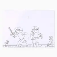 Блокнот раскраска А5, 8 страниц &laquo;Настоящему герою&raquo;