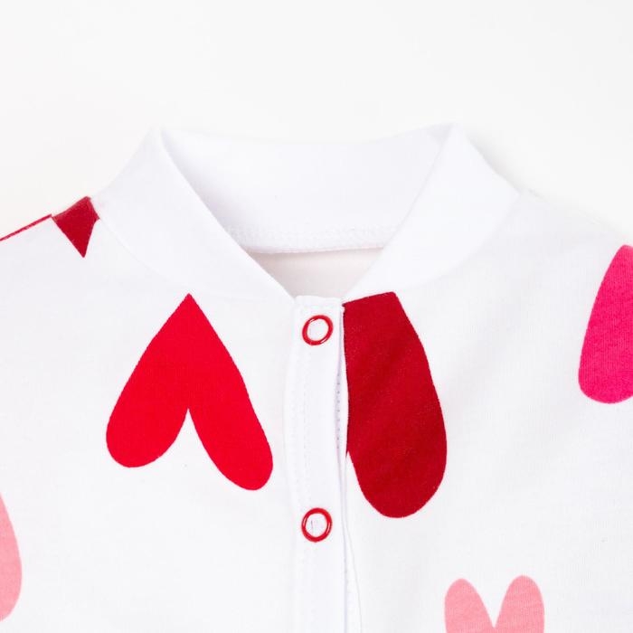 Комбинезон Крошка Я &laquo;Сердца&raquo; рост 80-86 см