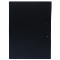 Папка с прижимом формат А4 пластик1400мкр,Черная с металлизированой отделкой МИКС Папка с прижимом формат А4 пластик1400мкр,Черная с металлизированой отделкой МИКС