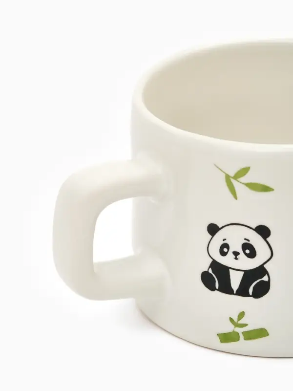 Кружка керамическая &laquo;Панды&raquo;, 320 мл, ручная работа