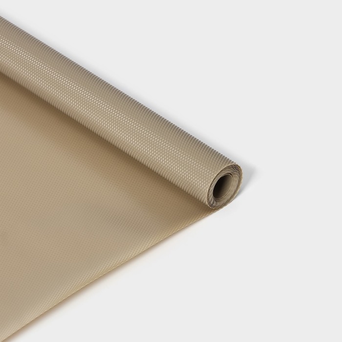 Коврик противоскользящий LaDо́m Elegiam, 30&times;150 см, цвет бежевый