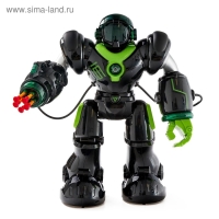 Робот радиоуправляемый &laquo;Патрульный&raquo;, световые эффекты, русское озвучивание, цвет чёрный