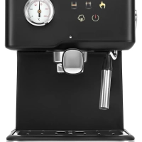 Кофеварка рожковая HEM-4204 1000Вт черный