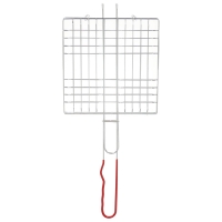 Решётка - гриль универсальная maclay, 21x21 см, хромированная сталь, для мангала