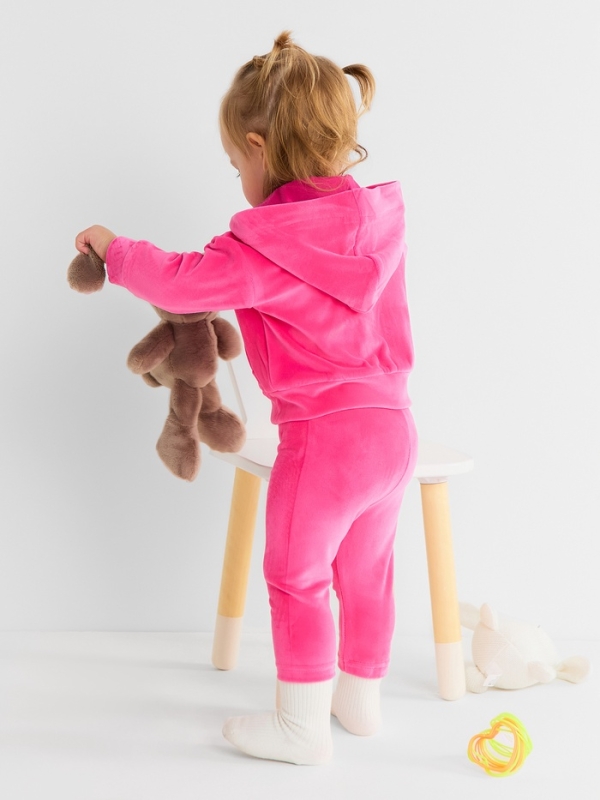 Толстовка Крошка Я Plushy, р. 74-80, фуксия Толстовка Крошка Я Plushy, р. 74-80, фуксия