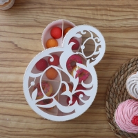 Коробка подарочная, кондитерская упаковка &laquo;8 марта&raquo; белая, 22 х 16 х 5 см