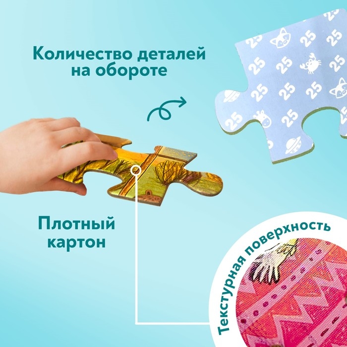 Пазлы 4 в 1 «Праздничная вечеринка», 25, 36, 49, 64 элемента Пазлы 4 в 1 «Праздничная вечеринка», 25, 36, 49, 64 элемента