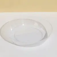 Поддон для горшка, d = 14,2 см, пластик, прозрачный