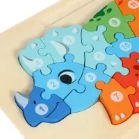 Деревянный 3D- пазл для малышей