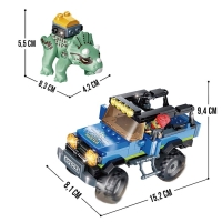 Конструктор &laquo;Дино Трицера&raquo;, 213 деталей