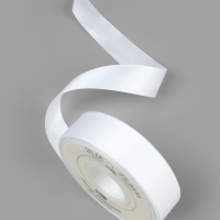 Лента атласная двухсторонняя №0029 25мм*25&plusmn;1м белый TR