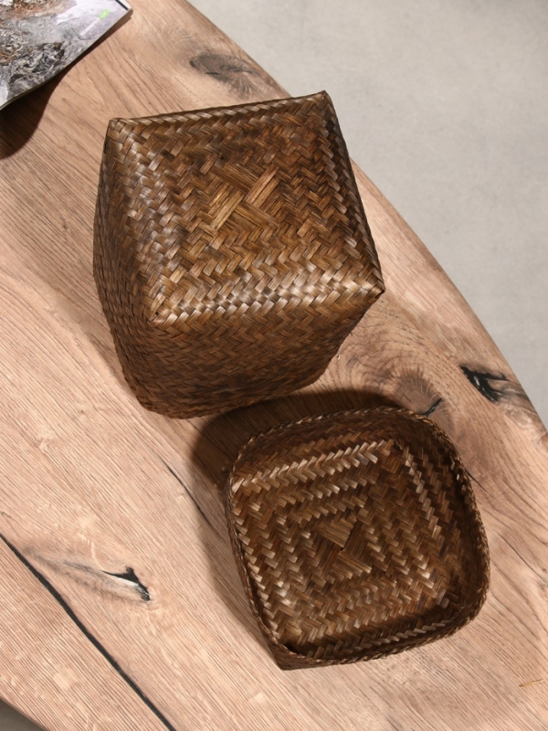 Корзинка плетеная "Рино" 15х15х18 см