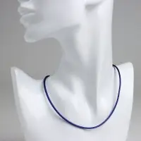 Шнурок текстильный, фасовка 100 шт. 45 см с удлинителем 5 см, МИКС