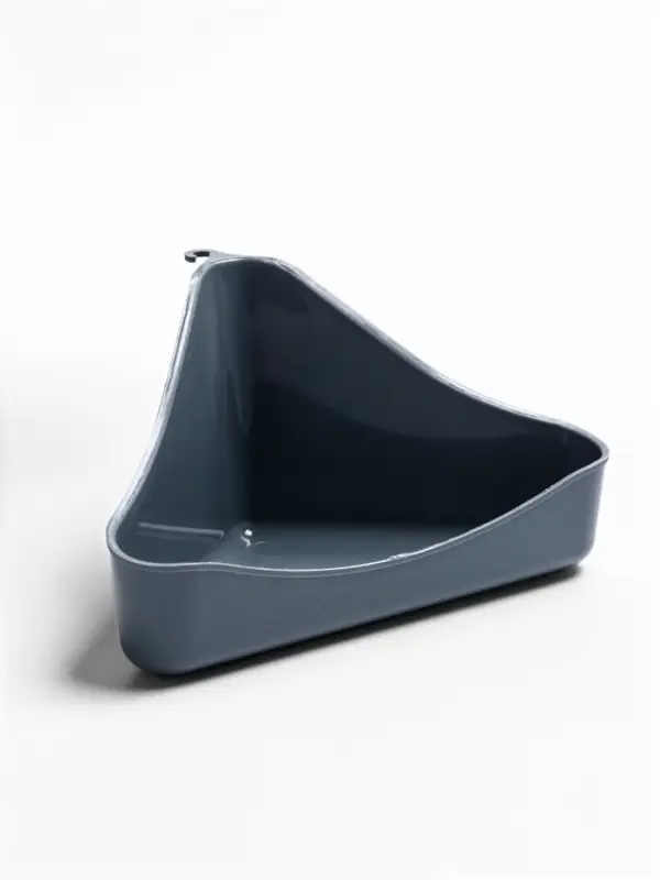 Туалет угловой для грызунов 16 х 9 х 8,5 см, микс цветов