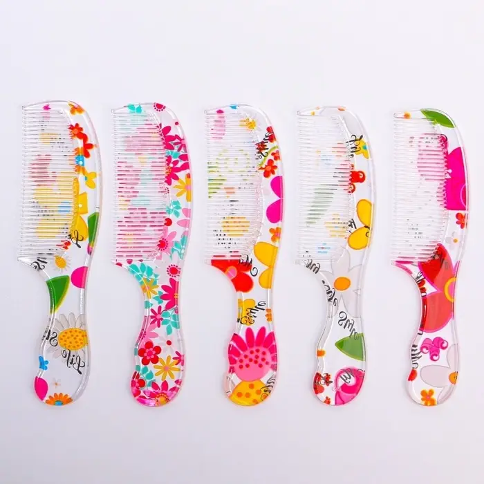 Расчёска, 19.2(&plusmn;1) &times; 4.5 см, рисунок МИКС