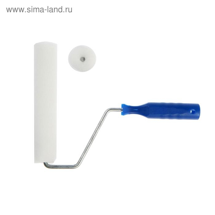 Набор малярный ТУНДРА, валик, поролон, 180 мм, рукоятка d=6 мм, D=15 мм, 2 запасных шубки Набор малярный ТУНДРА, валик, поролон, 180 мм, рукоятка d=6 мм, D=15 мм, 2 запасных шубки