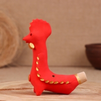 Абашевская игрушка "Петушок-форсун", 11х5х12 см, Кукушкин И.И. Абашевская игрушка "Петушок-форсун", 11х5х12 см, Кукушкин И.И.