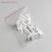 Сиденье для унитаза с крышкой Росспласт &laquo;Декор. Яблоко&raquo;, 44,5&times;37 см, белое