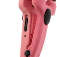 Плойка Luazon LW-20, 35 Вт, керамическое покрытие, d=12 мм, 180&deg;С, розовая