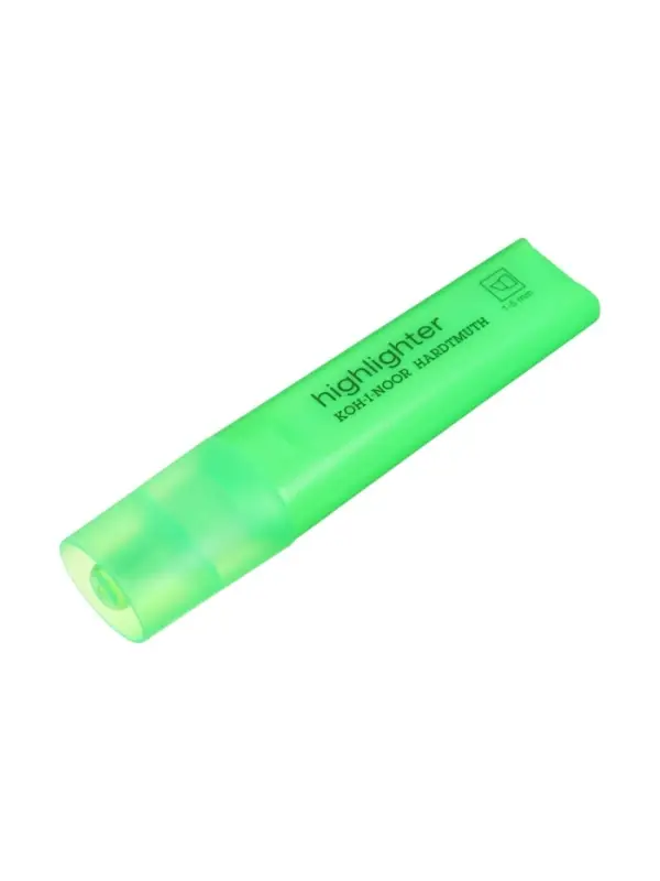 Маркер-текстовыделитель 7501, скошенный 1-5мм, зеленый