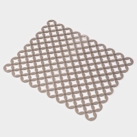 Коврик в раковину Доляна &laquo;Кико&raquo;, 24&times;30 см, серый