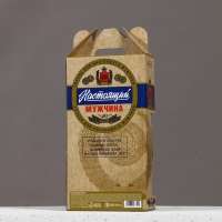 Подарочный набор ЧИСТОЕ СЧАСТЬЕ &laquo;Настоящий мужчина&raquo;: гель для душа 250 мл и мочалка для тела