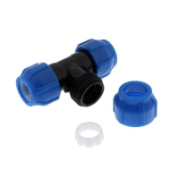 Тройник ПНД VALFEX, d=25 мм