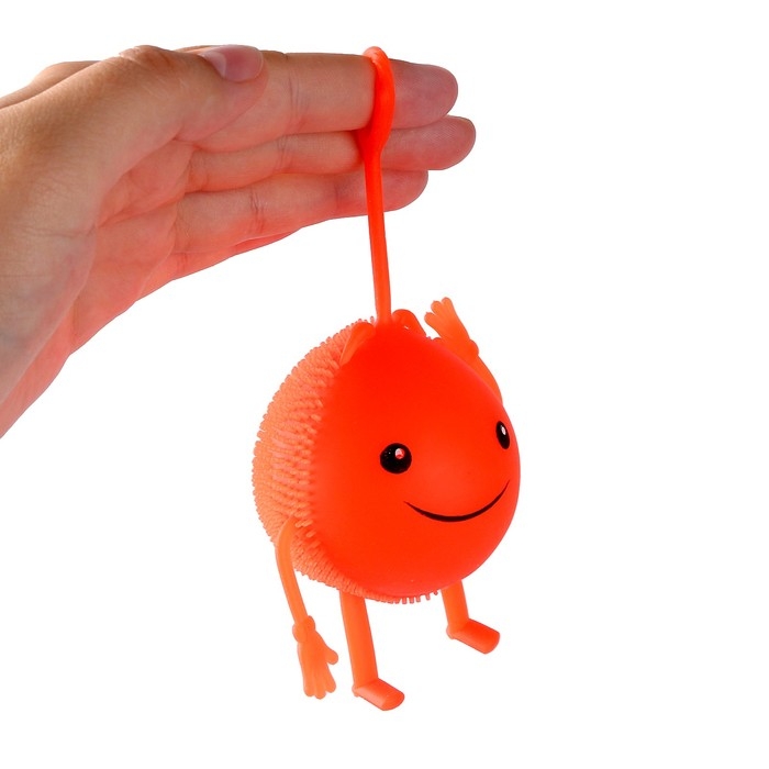 Ёжка &laquo;Улыбастик&raquo; световой, цвета МИКС