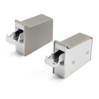 Навес мебельный для  кухон. шкафов &ldquo;P02&ldquo;, цвет серый, нагр.100 кг. на пару, набор 2 шт