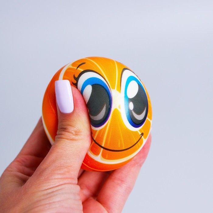 Мяч детский мягкий &laquo;Глазастик&raquo;, МИКС