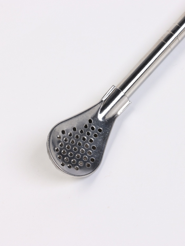 Калабас для чая Мате 350 мл и бомбилья с щеткой для чистки, мята