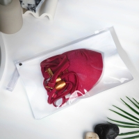 Косметичка с застёжкой зип-лок, цвет прозрачный/разноцветный Косметичка с застёжкой зип-лок, цвет прозрачный/разноцветный