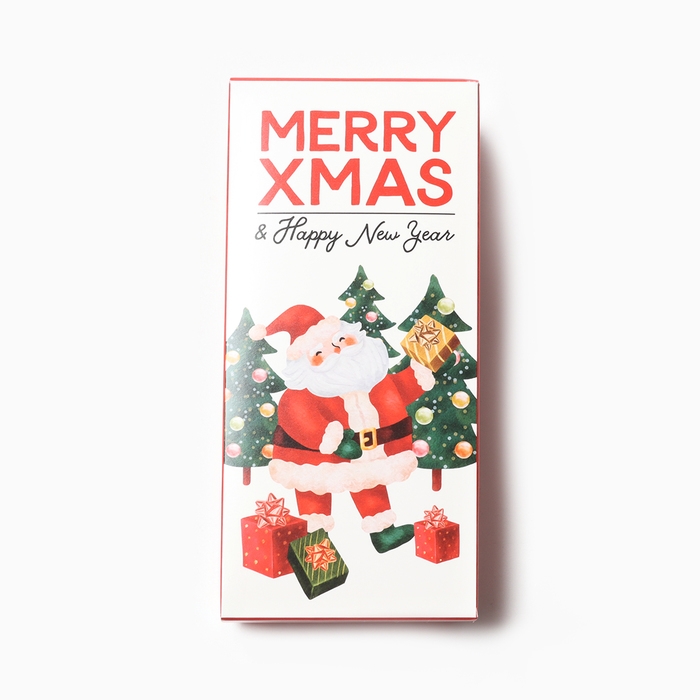 Набор новогодний женских носков KAFTAN "Merry XMAS" размер 36-39 (23-25 см), 5 пар