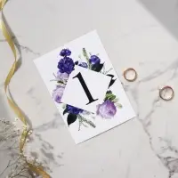 План рассадки гостей на свадьбу &laquo;Цветы&raquo;, 10.5&times;14.8 см