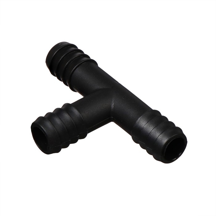 Набор Т-образных соединителей для капельного полива от ёмкости, 1/2" (12 мм), 5 шт., &laquo;Жук&raquo;