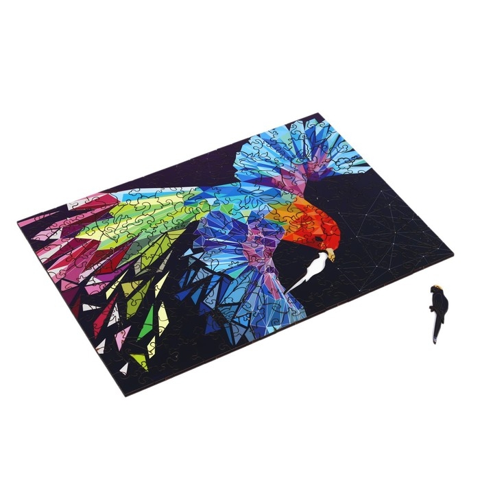 Пазл деревянный фигурный «Яркость жизни», 166 элементов Пазл деревянный фигурный «Яркость жизни», 166 элементов