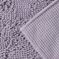 Коврик для дома LaDо́m, букли, ворс 2,5 см, плотность 1400 г, 50&times;80 см, цвет сиреневый