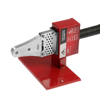 Аппарат для сварки пластиковых труб ЛОМ, 600 Вт, комплект насадок 20 - 32 мм, 50 - 300&deg;