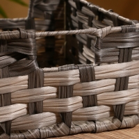 Корзина плетеная 31х20х12 см, пластик