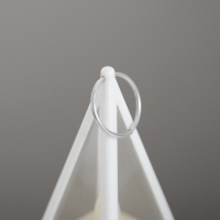 Ночник "Пирамидка" LED 1Вт 3хLR1103 белый 4,5х8х12,5см RISALUX Ночник "Пирамидка" LED 1Вт 3хLR1103 белый 4,5х8х12,5см RISALUX