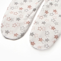 Комплект для новорожденного (шапочка/кофточка/ползунки) "Звездочки", цвет беж, рост 62 см