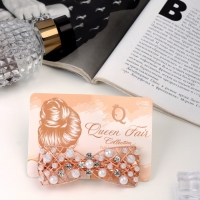 Заколка-автомат для волос &laquo;Милица&raquo;, бант, 8 см