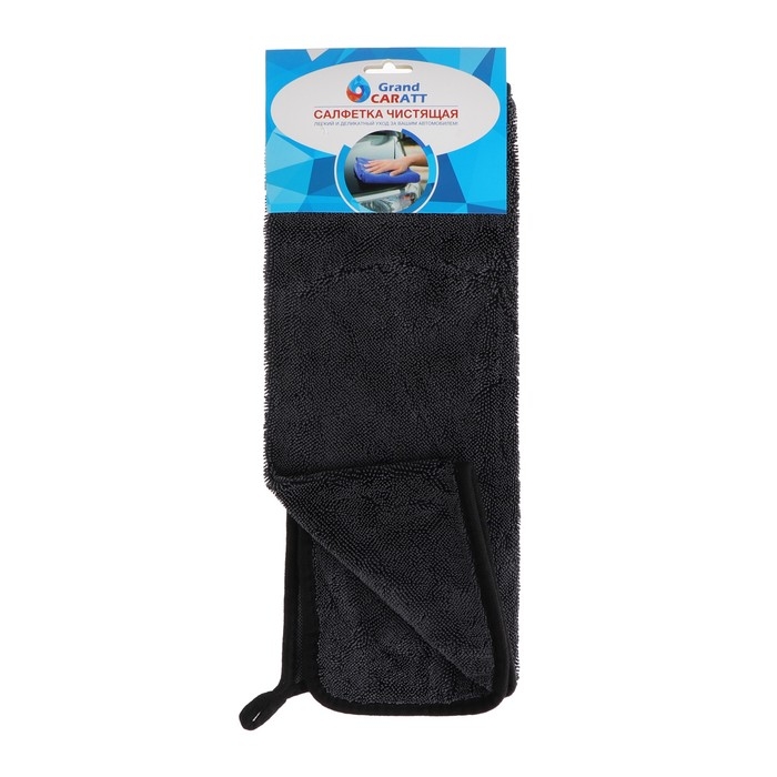 Тряпка для мытья авто, Grand Caratt, микрофибра, 600 г/м&sup2;, 60&times;40 cм