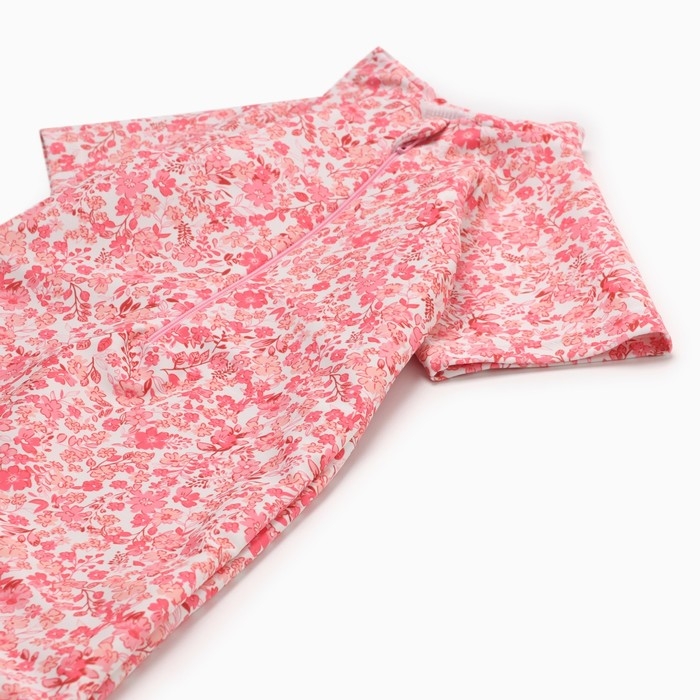 Купальный костюм детский Крошка Я &laquo;Цветочки&raquo; рост 98-104 см, розовый