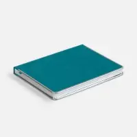 Ежедневник Metal Frame на заказ, датированный, бирюзовый