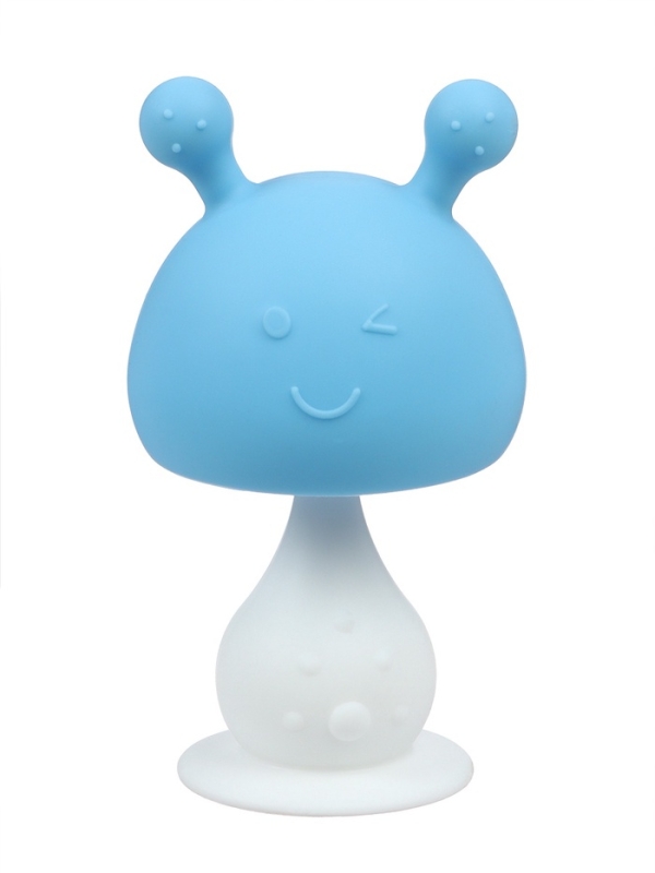 Набор прорезывателей силиконовых &laquo;Мой Зайка&raquo;, с погремушкой, 3 шт., на присоске, в кейсе, Крошка Я